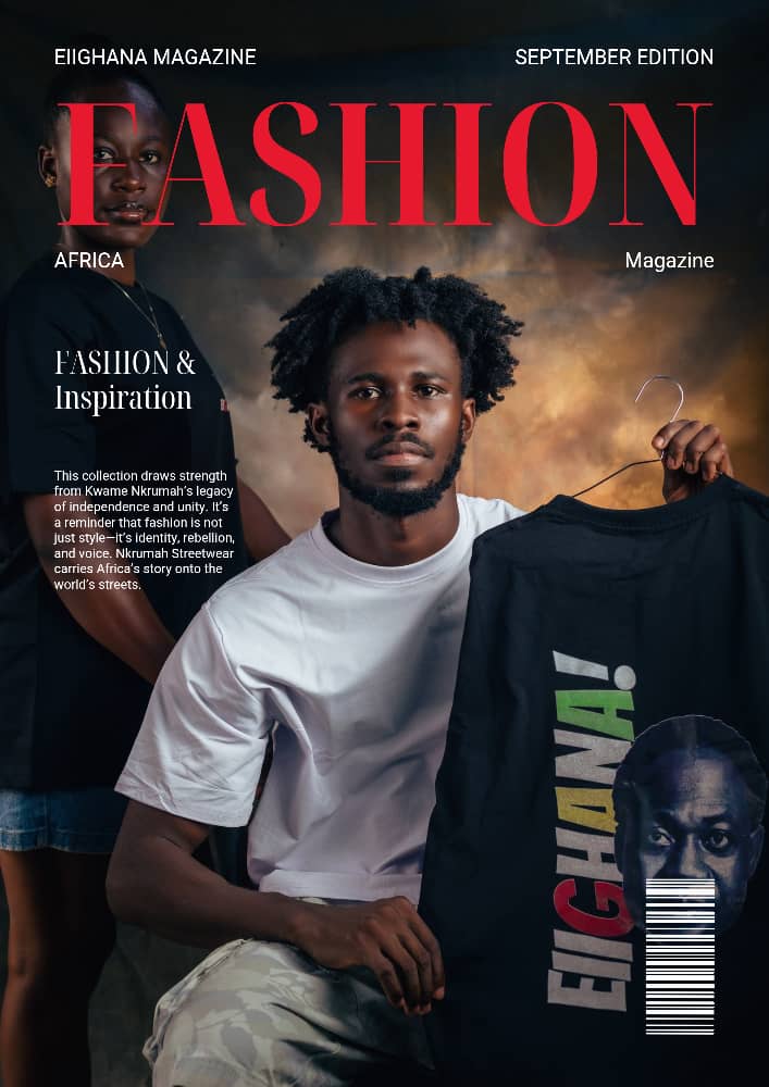 The face of NKRUMAH STREETWEAR