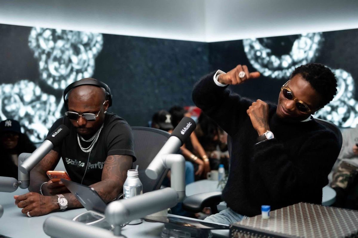 Apple Music Host Wizkid and Asake